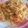El cooksnap de Caleb Vela cuando hizo Arroz de verduras.