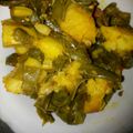 Nisha Singh का कुकस्नैप जब उन्होंने सेम सब्जी (sem sabzi recipe in Hindi) बनाया था।