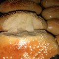 El cooksnap de Laura Abacca cuando hizo Pan para hamburguesa / panchos.