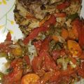 El cooksnap de Claudia S Constancio cuando hizo Pollo al horno eléctrico con verduras.
