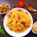 Sudha Singh का कुकस्नैप जब उन्होंने कांदा पोहा(kanda poha recipe in hindi) बनाया था।