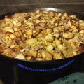 El cooksnap de Horacio Bourie cuando hizo Pollo al disco con cerveza.