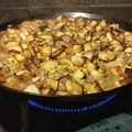 El cooksnap de Horacio Bourie cuando hizo Pollo al disco con cerveza.