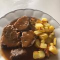 El cooksnap de Alberto Lamas Ferrer cuando hizo Carrilleras al vino tinto.