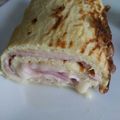 El cooksnap de teresa cuando hizo Rulo de calabacín con pavo y queso.