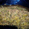 El cooksnap de Nancy Amestoy cuando hizo Berenjenas rellenas opción carne y vegetariana.