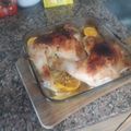 El cooksnap de Jose Rivas cuando hizo Pollo a la naranja con patatas al horno.