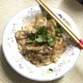 รูป Cooksnap ของ Jib Saengrawi เมื่อเขาทำ ข้าวหน้าหมูแบบหุง