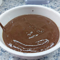 El cooksnap de Vanessa G cuando hizo Flan de chocolate en 5 minutos.