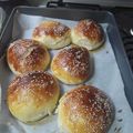 El cooksnap de celia cuando hizo Pan para hamburguesas.