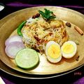 Pinky Nath's cooksnap of when they made এগ বিরিয়ানি (egg biryani recipe in Bengali).