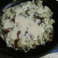 El cooksnap de Cecilia Cordoni cuando hizo Cocina para principiantes: Tortilla de tallos de acelga.