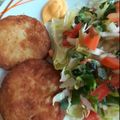 El cooksnap de Elizabeth cuando hizo Tortitas de papa.