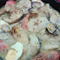 El cooksnap de Rafel Curto cuando hizo Merluza a la vasca con espárragos.