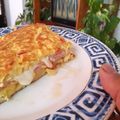 El cooksnap de Hector Palacios Diaz cuando hizo Tortilla rellena.
