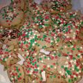 El cooksnap de Monica Riffo cuando hizo Galletitas Navideñas.