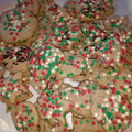 El cooksnap de Monica Riffo cuando hizo Galletitas Navideñas.