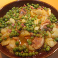 El cooksnap de montse-2009 cuando hizo Guisantes a la gallega.