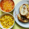 Parul Patel's cooksnap of when they made ચીઝ કોર્ન ટોમેટો સૂપ (Cheese Corn Tomato Soup Recipe In Gujarati).