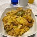 El cooksnap de Eva Moreno cuando hizo Muslos de pollo a la salsa brut.