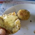 El cooksnap de Noe Poligroni cuando hizo Bocaditos de berenjena.