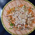 Cooksnap của Nhà Vân khi họ làm theo món Gỏi bưởi tôm thịt