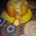 El cooksnap de vivii cuando hizo Calabaza rellena vegetariana rica y fácil.