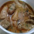Huriya Alam's cooksnap of when they made Arvi Gosht.