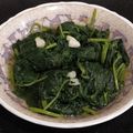秉珊媽Plenty 的 川燙地瓜葉佐蒜蓉醬 cooksnap