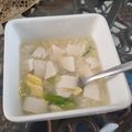 Cooksnap dari Aga Rantetoding untuk resep Chinese Egg Drop Soup ala Resto (dg tahu sutra)