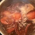 El cooksnap de Marieta cuando hizo Cómo cocer el pulpo.