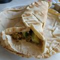 Cooksnap από Veny Makropoulou στη συνταγή Σνακ με φαλάφελ χούμους και αγγούρι