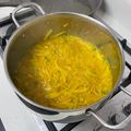 El cooksnap de José Abelardo Quiñones Gonzales cuando hizo Olluquito con pollo.