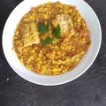 El cooksnap de Rudye Cabello cuando hizo Caballa guisada con arroz.