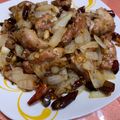 水晶姊姊 的 洋蔥爆辣子雞丁 cooksnap