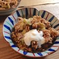 Felice's cooksnap of when they made All crust rhubarb crumble.