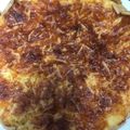 El cooksnap de maybe cuando hizo Quiche de puerros sin nata.