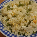 El cooksnap de Isabel R. cuando hizo Ensalada judías verdes y arroz.