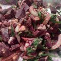 El cooksnap de Jessica Rodríguez Ríos cuando hizo Ensalada de remolacha y huevo.