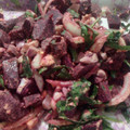 El cooksnap de Jessica Rodríguez Ríos cuando hizo Ensalada de remolacha y huevo.