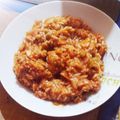 El cooksnap de Camila Blanc cuando hizo Guiso de arroz con pollo 🍗🍛.