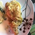 El cooksnap de Paola Vasquez Leyton cuando hizo Pollo a la mostaza.