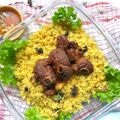 Cooksnap dari mira dharma untuk resep Nasi kebuli kambing khas Kuwait (Machboos Al Lahm)