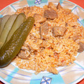 Ellák Cooksnap-ja, amikor elkészítette a(z) Rizseshús recept sertéscombból receptet.