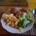 El cooksnap de Diego Barría cuando hizo Bombitas de arroz y jurel.