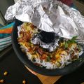 Alpa Pandya's cooksnap of when they made વેજ દમ બિરયાની (Veg Dum Biryani Recipe In Gujarati).