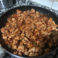 El cooksnap de Jordi Cortiada cuando hizo Carne picada con tomate.