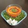 Riddhi Dholakia's cooksnap of when they made ટોમેટો સૂપ ::: (Tomato Soup recipe in Gujarati ).