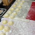 El cooksnap de Alejandra Aranaga cuando hizo Sorrentinos de ricota, jamón y queso.