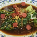 Cooksnap dari Adriana Prima untuk resep Pokcoy Siram Sosis+Baso